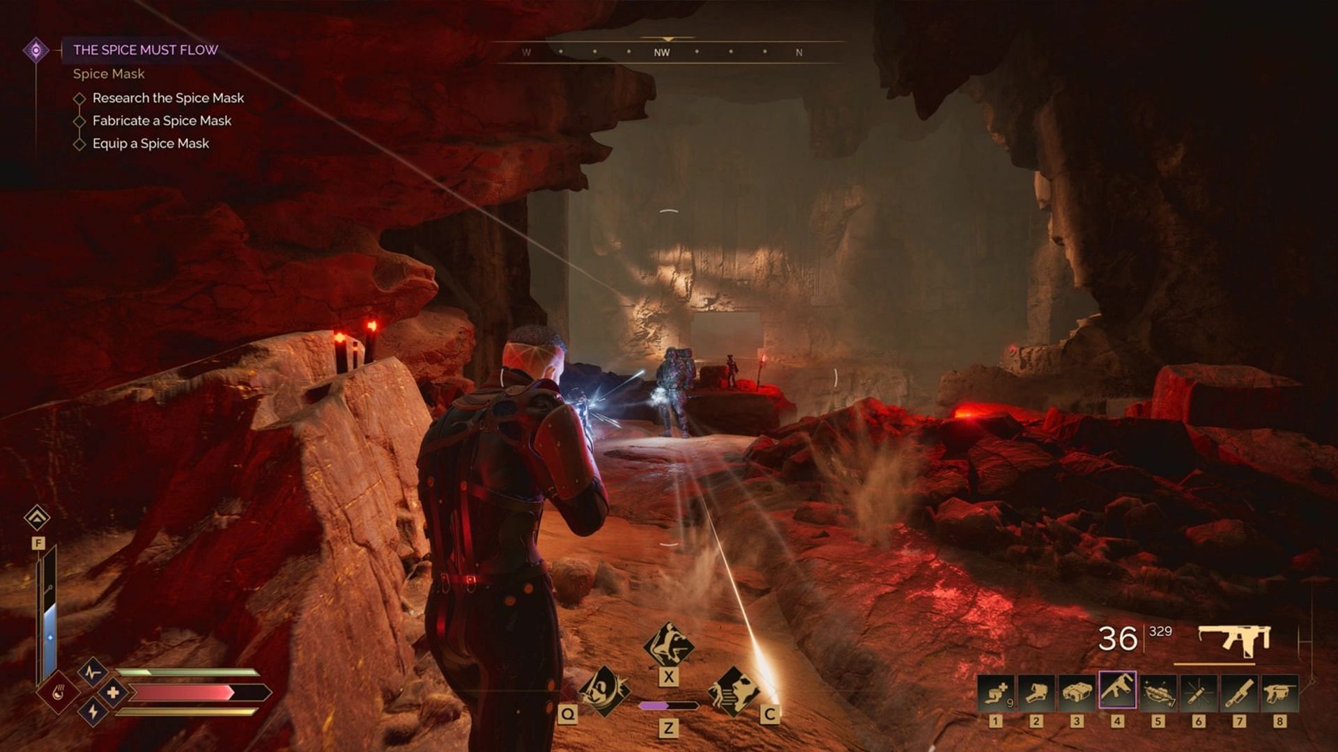 Darts are used with various weapons, so having a stash ensures you're always prepared for a fight (Image via Funcom)